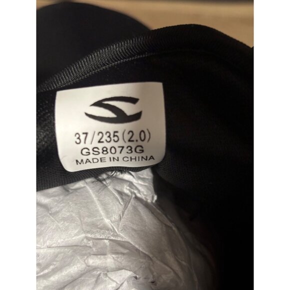 HOBIBEAR Minimalist Wide Toe Zero Drop Leather Shoes Sz 37 EU  6 US Womens Black - Picture 9 of 9